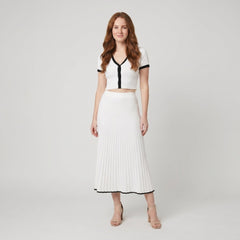 Mina | Sweater Skirt Midi Slim Fit