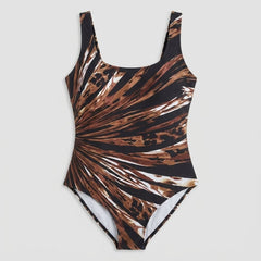 Mira | Beach Cover Up Striped, Premium Stretchable Fabric, Flattering Fit