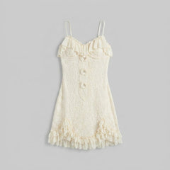 Misty | Cloud Dress Floral Lace, Slim-Fit Summer Dress for Women