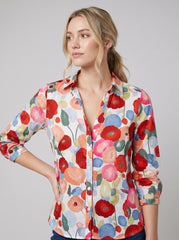 Mylene | Colourful Floral Blouse