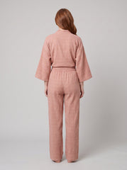 Nuku Linen Wrap Set | Lightweight, Relaxed Fit, Kimono-Inspired