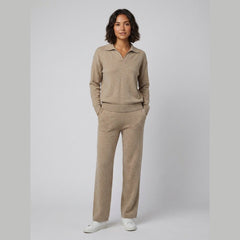 Panda | Knit Set Womens Premium Blend, Casual Two-Piece Set