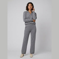 Panda | Knit Set Womens Premium Blend, Casual Two-Piece Set