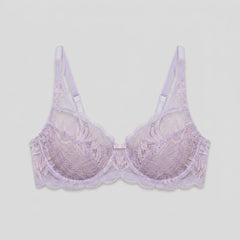 Pera Lace Bra | Unlined, Full-Figure Support, Soft Lace Cups