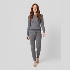 Rina Tracksuit | Ribbed Knit, Fitted Silhouette