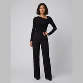 Riva | Women's Shirt Asymmetric Long Sleeve, Slim Fit
