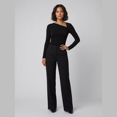 Riva | Women's Shirt Asymmetric Long Sleeve, Slim Fit