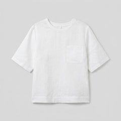Riva Women's Top | Linen, Drop Shoulder, Boxy Fit