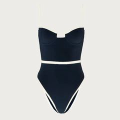 Riviera Monokini | High-Waisted Tummy Control One Piece Swimwear