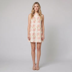 Rosa | Womens Dress Sleeveless, Romantic Print, Woven Fabric