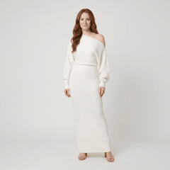 Rosa | Strapless Maxi Knit Dress
