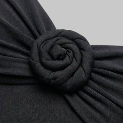 Rosa | One-Piece Swimsuit Tummy Control, Ruching & Sculptural Rosettes