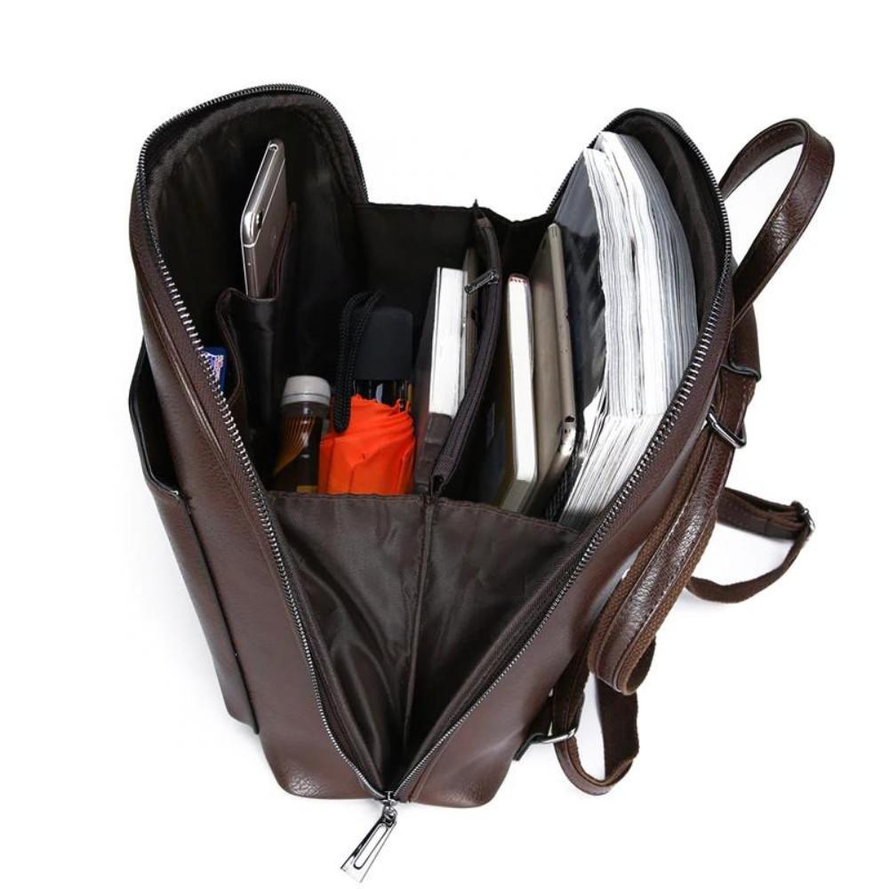 Eliza | CLASSIC BACKPACK WITH DOUBLE ZIP OPENING