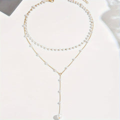 Mylah | Collana con perle a strati