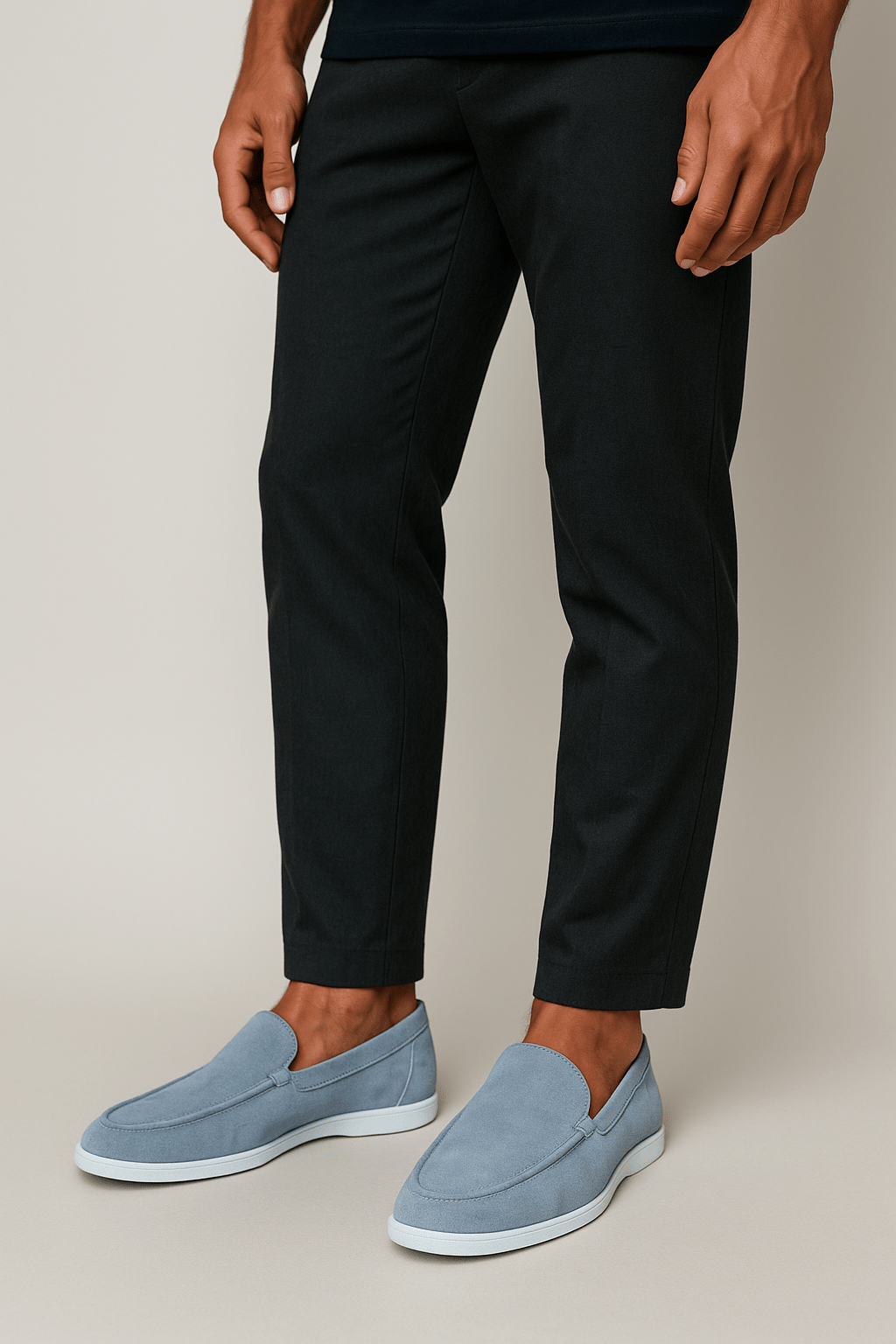 Fred | Elegant suede-touch loafers