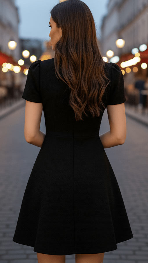 Isabelle | High Neck Belted Dress