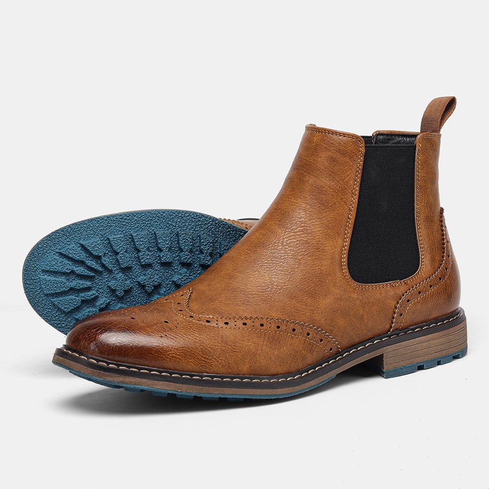 Brace | Leather Chelsea Boots for Men
