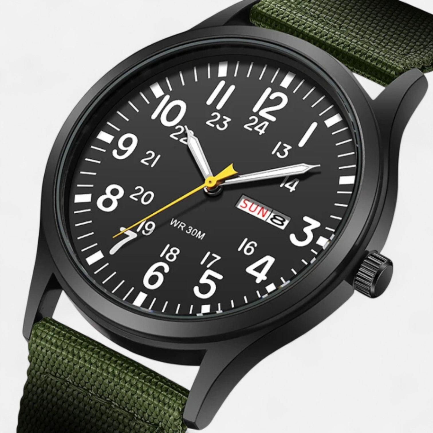 DuraField Watch | Rugged Stainless Steel, High-Visibility Dial
