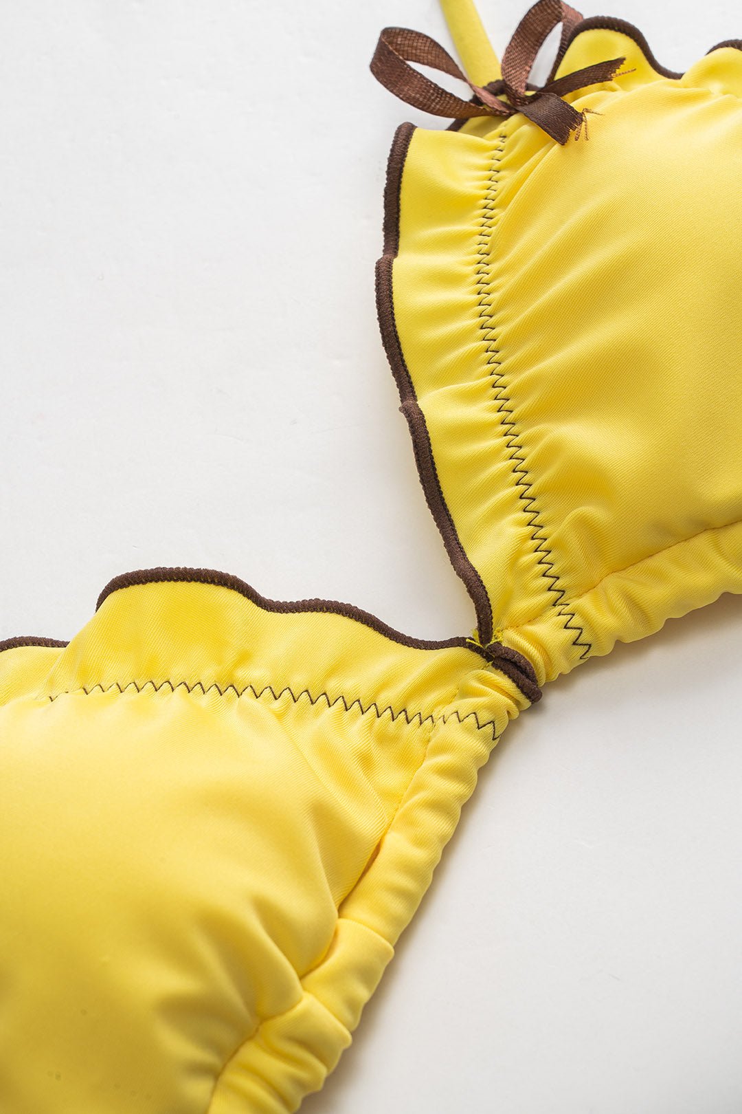 Ruffle | Ruched Bikini Set