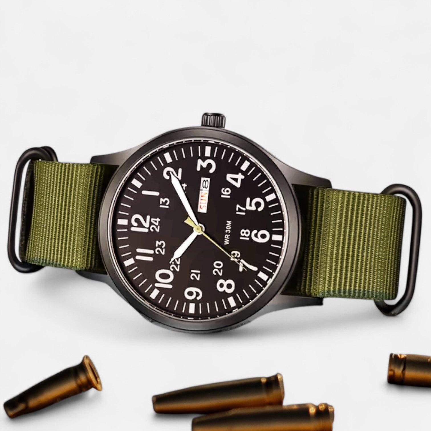DuraField Watch | Rugged Stainless Steel, High-Visibility Dial