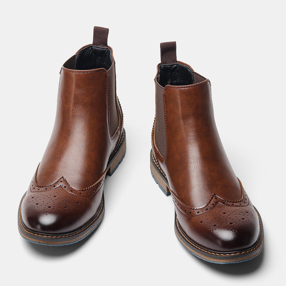 Brace | Leather Chelsea Boots for Men