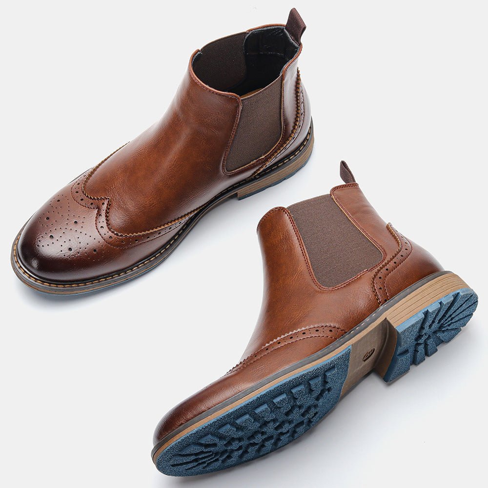 Brace | Leather Chelsea Boots for Men