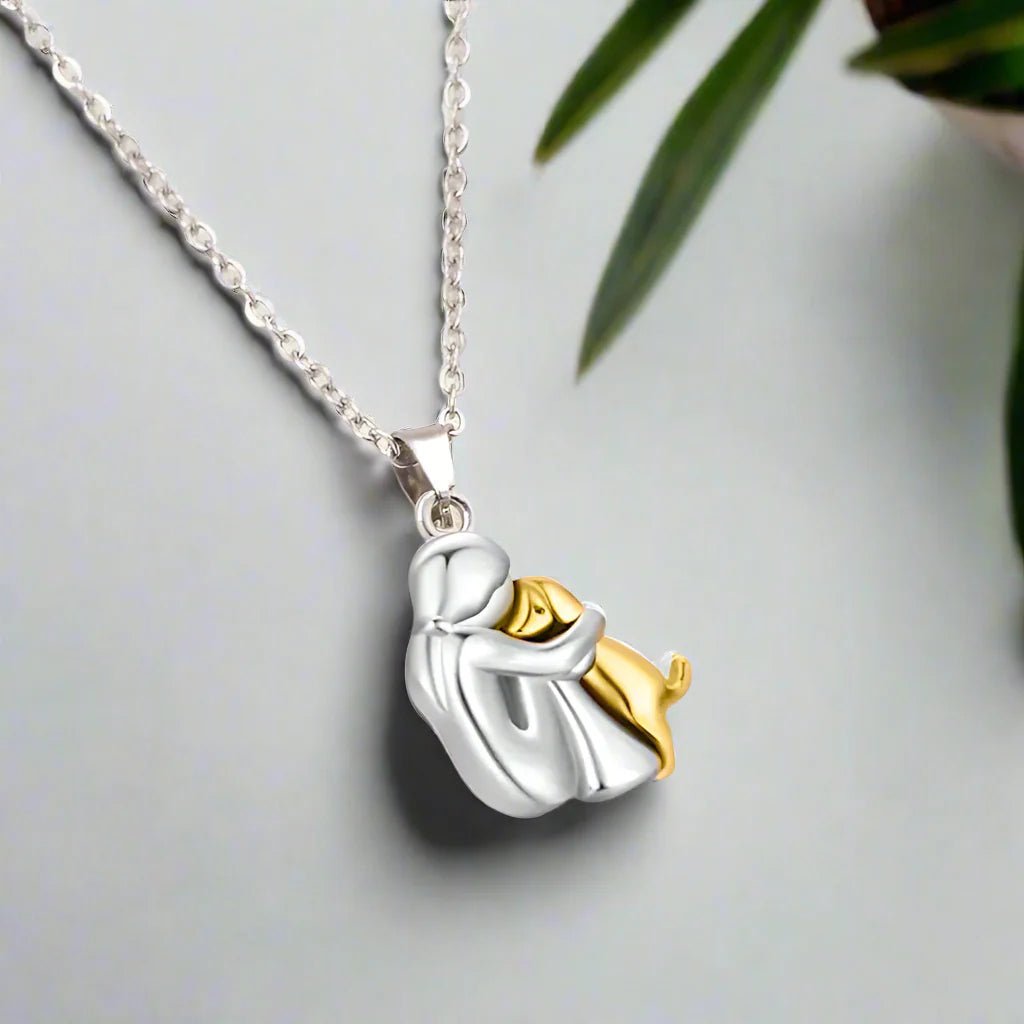 Elysian Dog Pendant Necklace | Sustainable Stainless Steel