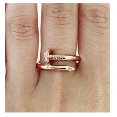 Rosa Ring | Handcrafted, Gold-Plated Stainless Steel