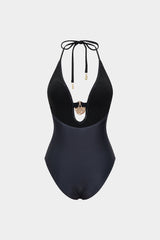 Bao | Backless Cut Out One-Piece Swimsuit