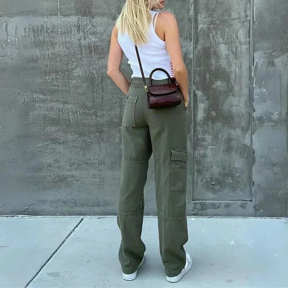 Quinn Cargo Pants | Relaxed Fit, Effortless Chic