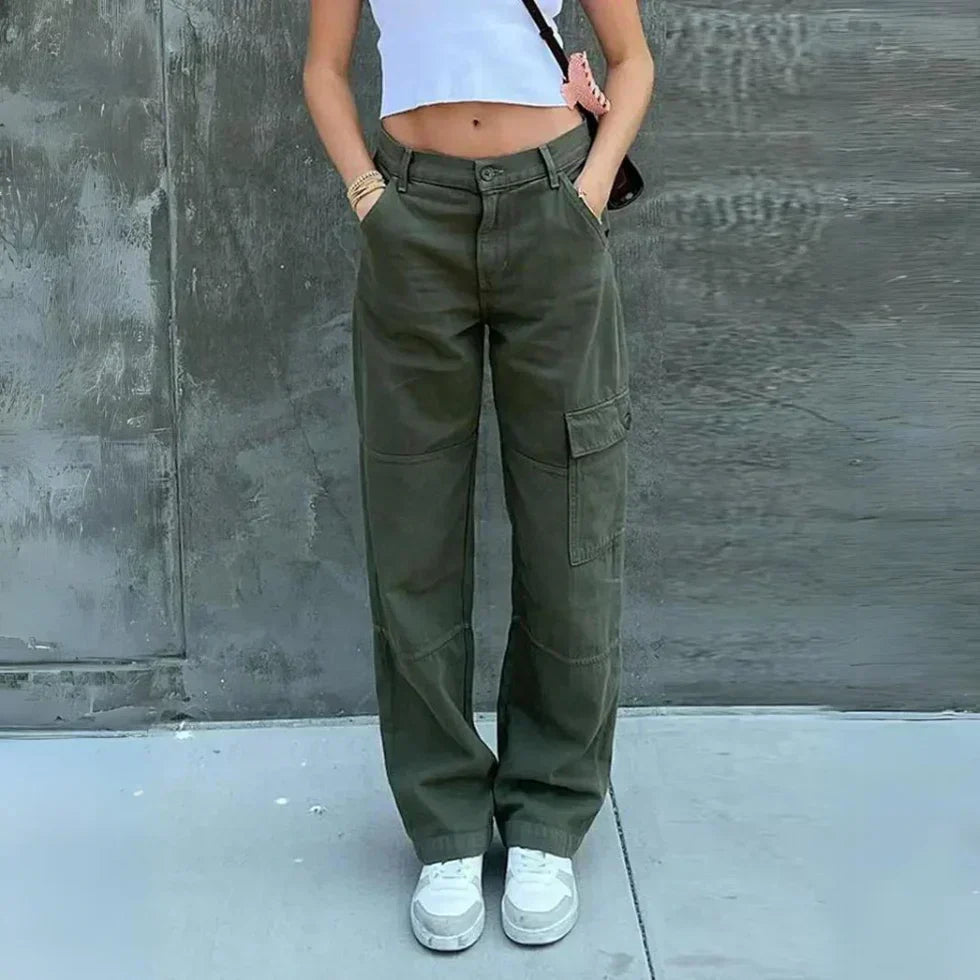Quinn Cargo Pants | Relaxed Fit, Effortless Chic