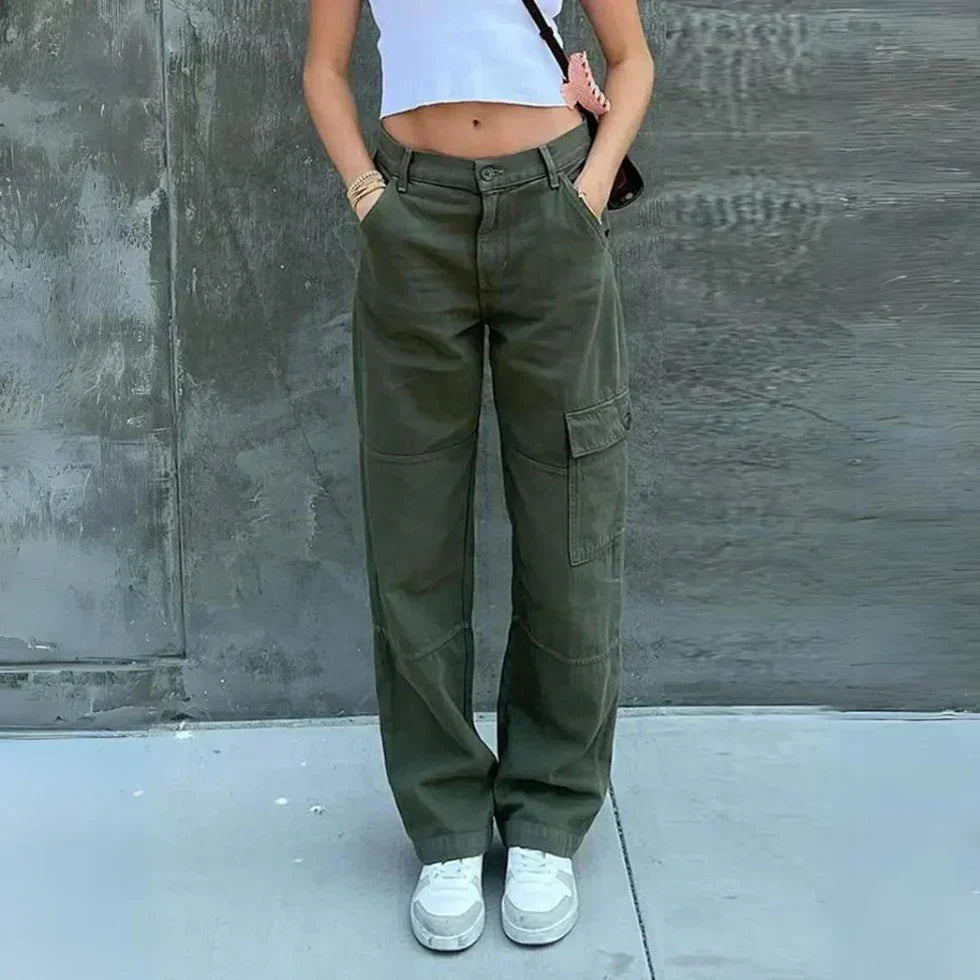 Quinn Cargo Pants | Relaxed Fit, Effortless Chic