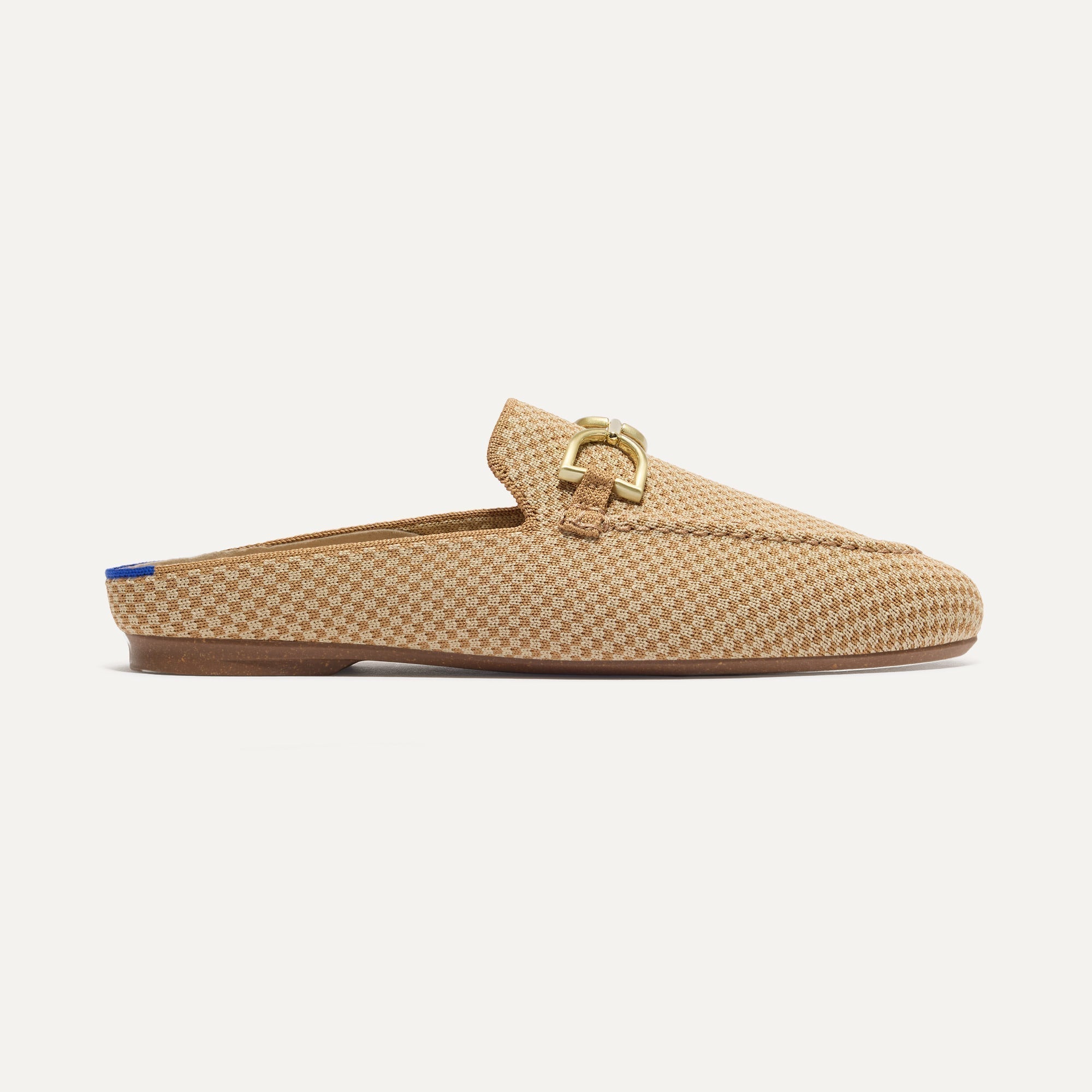 Daxon Loafer Mule | Cushioned Insole, Micro Check Design