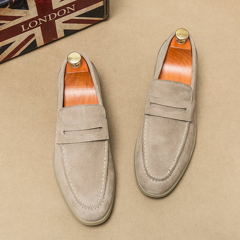 Brando | Suede-Touch Loafers for Women Orthopedic Comfort, Slip-On Design