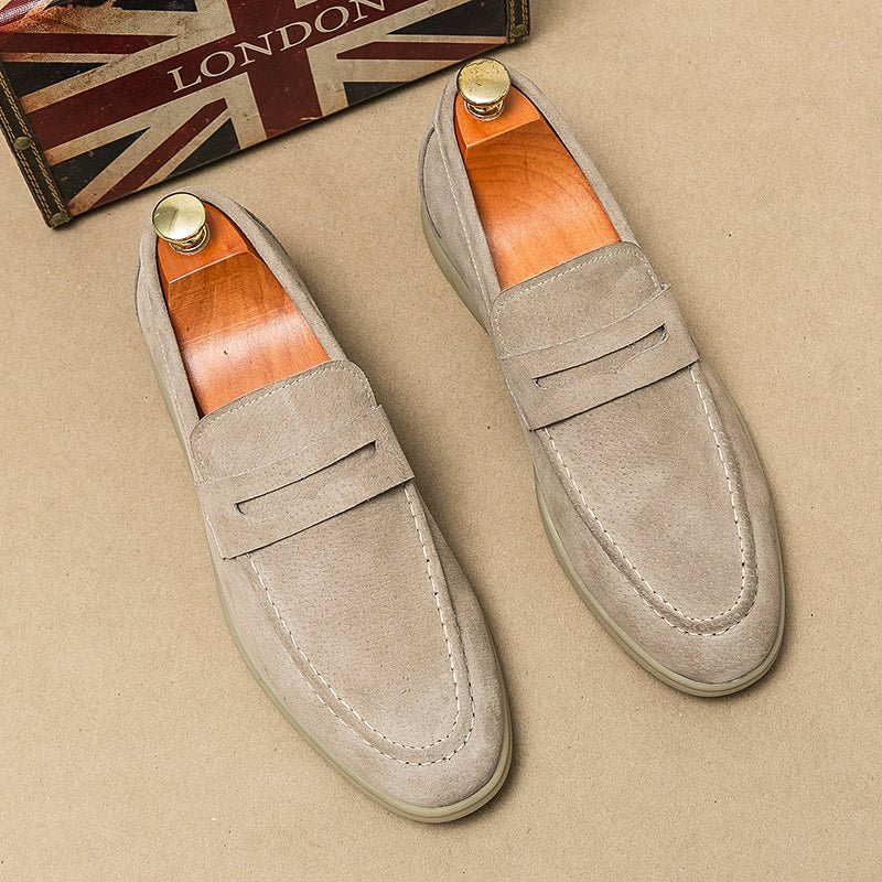 Brando | Suede-Touch Loafers for Women Orthopedic Comfort, Slip-On Design