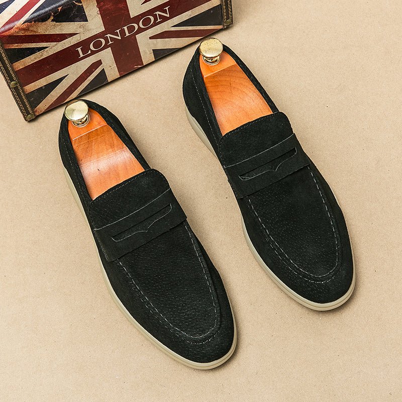 Brando | Suede-Touch Loafers for Women Orthopedic Comfort, Slip-On Design