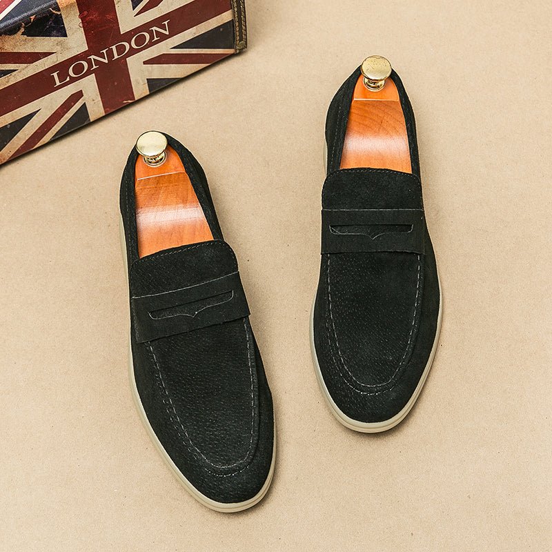 Brando | Suede-Touch Loafers for Women Orthopedic Comfort, Slip-On Design