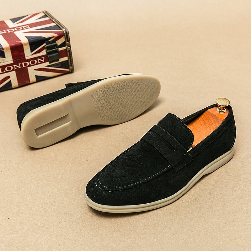 Brando | Suede-Touch Loafers for Women Orthopedic Comfort, Slip-On Design