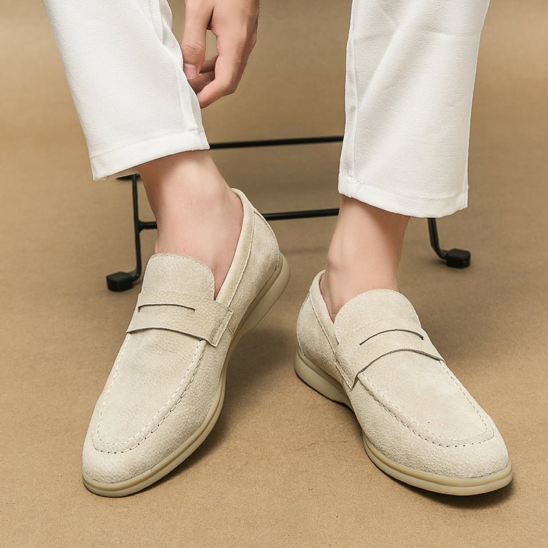 Brando | Suede-Touch Loafers for Women Orthopedic Comfort, Slip-On Design