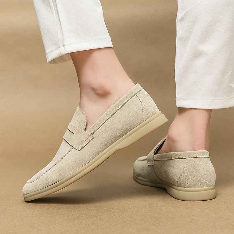 Brando | Suede-Touch Loafers for Women Orthopedic Comfort, Slip-On Design