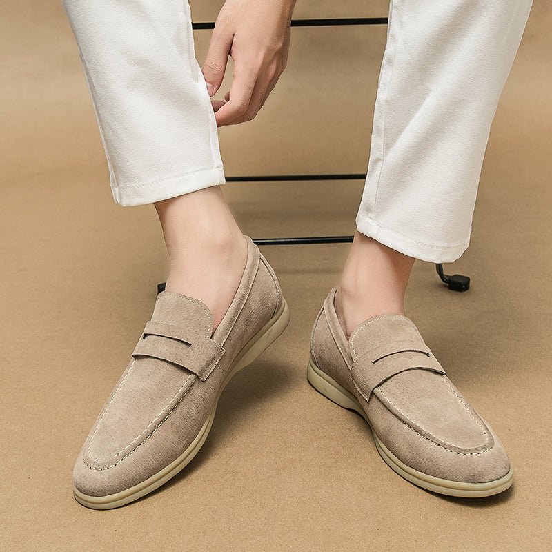 Brando | Suede-Touch Loafers for Women Orthopedic Comfort, Slip-On Design