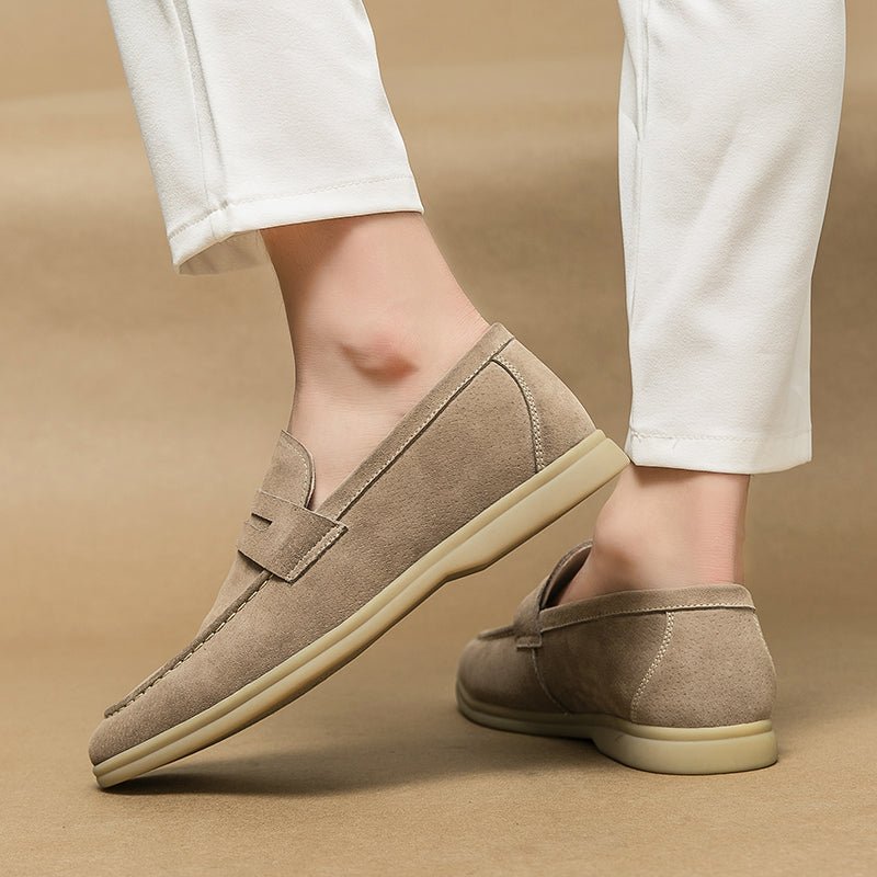 Brando | Suede-Touch Loafers for Women Orthopedic Comfort, Slip-On Design