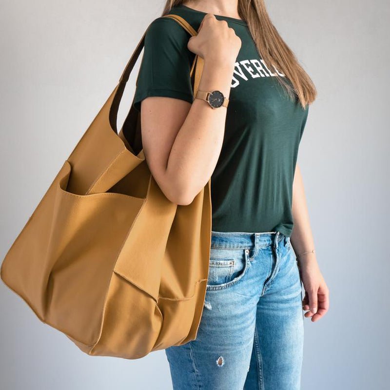 Mira Slouchy Tote Bag | Soft Texture, Spacious Design