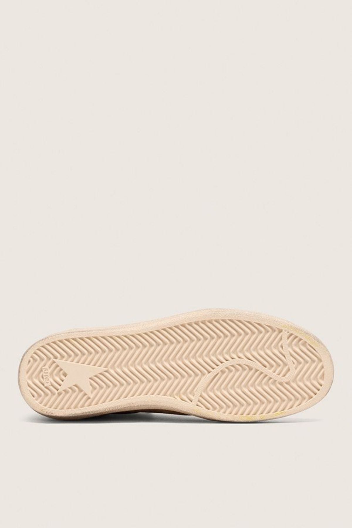 Gavino Ball Star Sneakers | Tobacco Suede, Wedge Heel