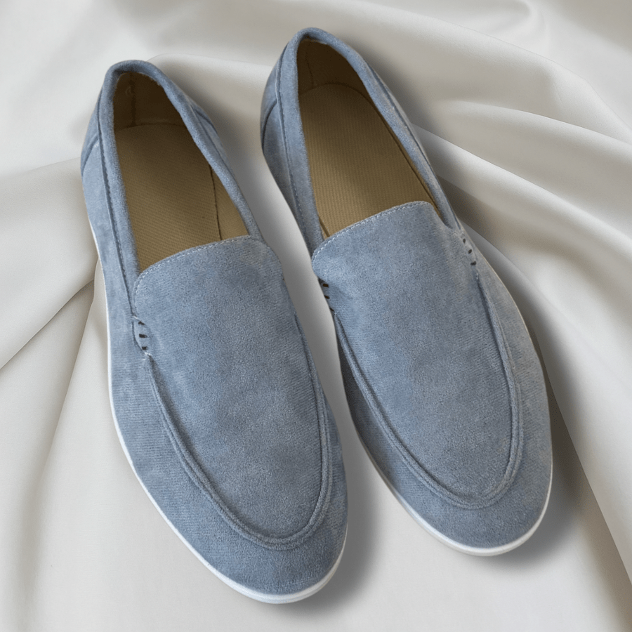 Fred | Elegant suede-touch loafers