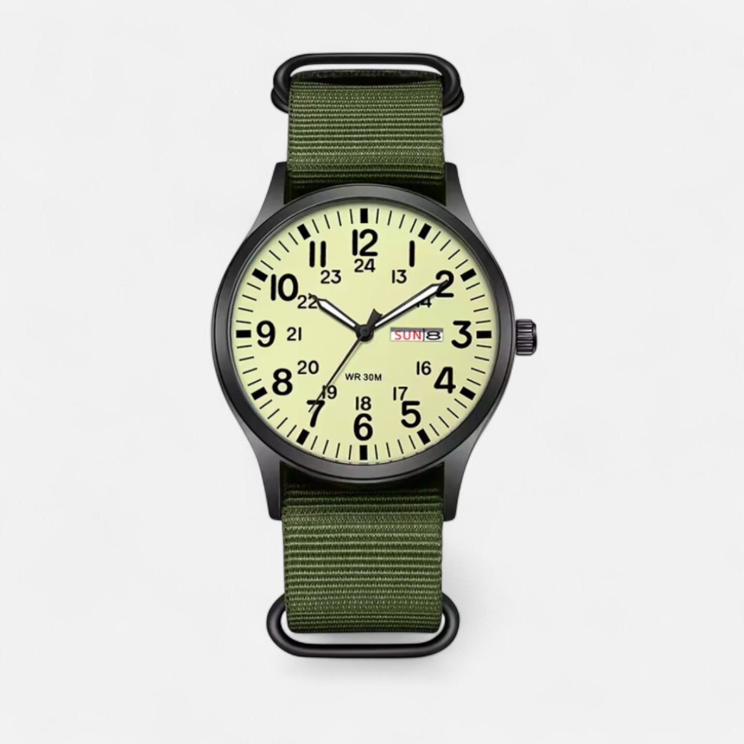 DuraField Watch | Rugged Stainless Steel, High-Visibility Dial