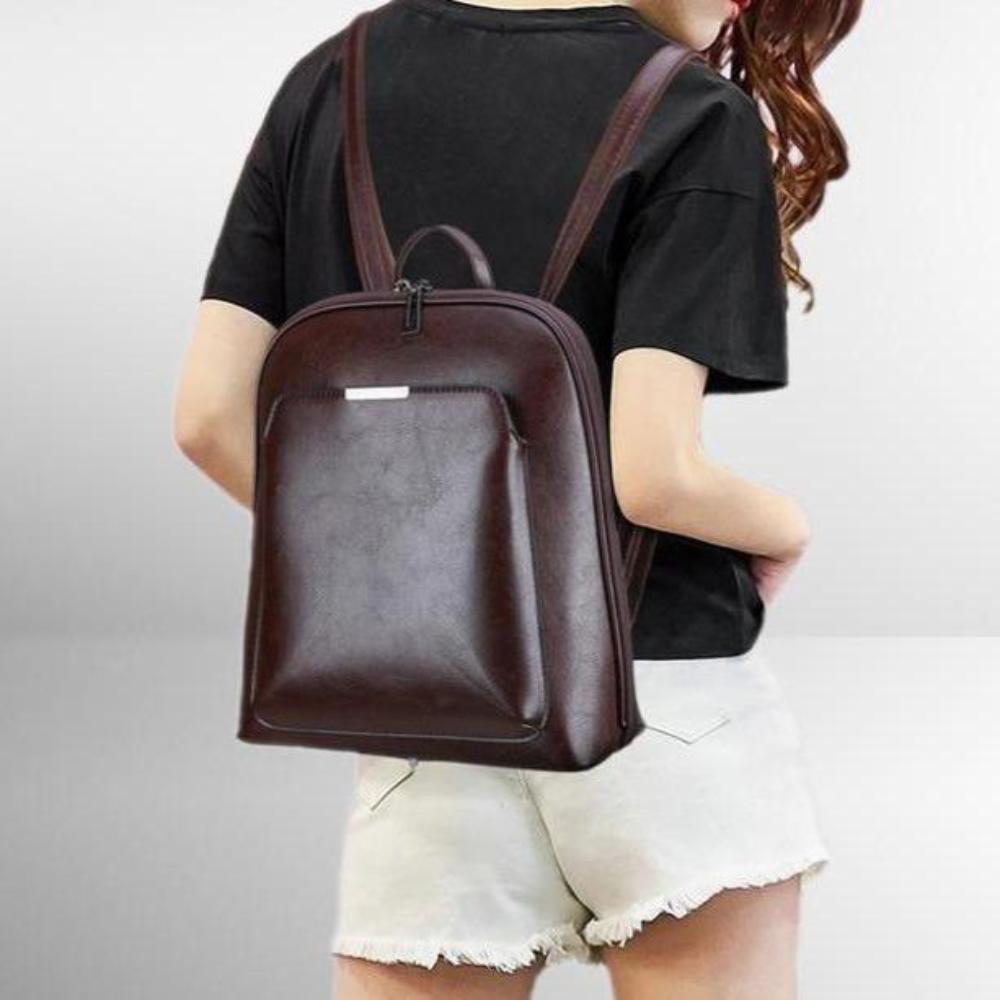 Eliza | CLASSIC BACKPACK WITH DOUBLE ZIP OPENING