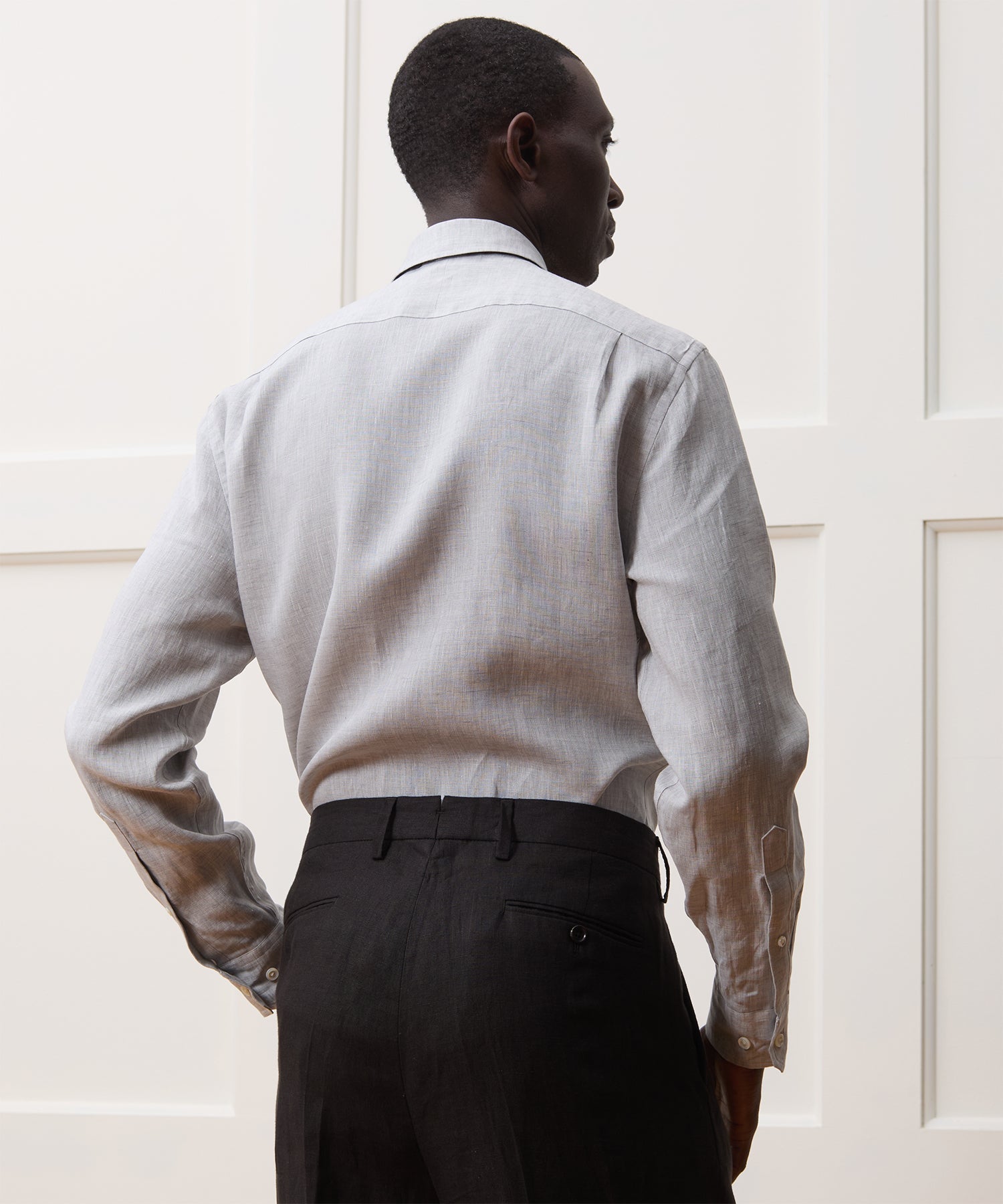 Lino Men's Dress Shirt | Italian Linen, Lightweight, Breathable
