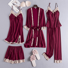 Haven Satin Intimates Set | Elegant 4-Piece Loungewear