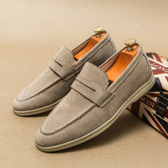 Brando | Suede-Touch Loafers for Women Orthopedic Comfort, Slip-On Design